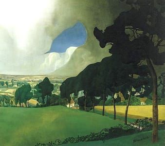 Artwork Title: Jour nuageux d'été (Cloudy Summer Day)
