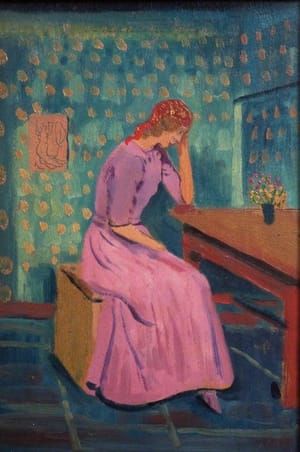 Artwork Title: The Girl in the Cottage
