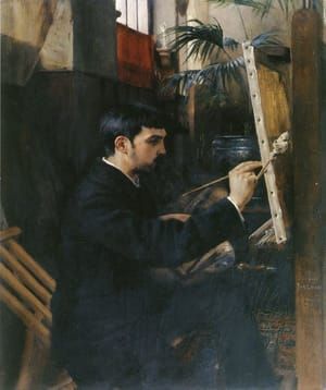 Artwork Title: Portrait of Pascal Dagnan-Bouveret