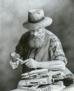 Artwork Title: The Woodworker