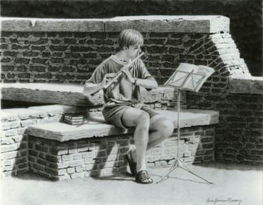 Artwork Title: The Flautist