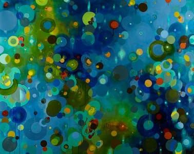 Artwork Title: Blue Paradigm