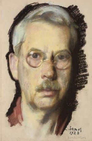 Artwork Title: Self Portrait in Pince-nez