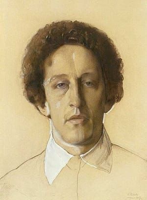 Artwork Title: Portrait of Alexander Blok