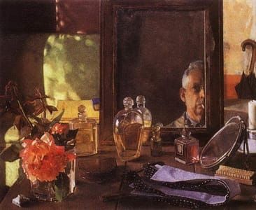 Artwork Title: Self Portrait in Mirror