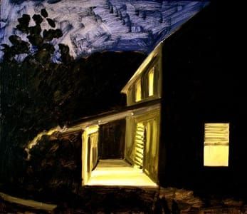 Artwork Title: Johnson, VT Porch