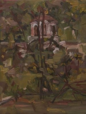 Artwork Title: Athos. Church in the Woods IV. Lacu Hermitage
