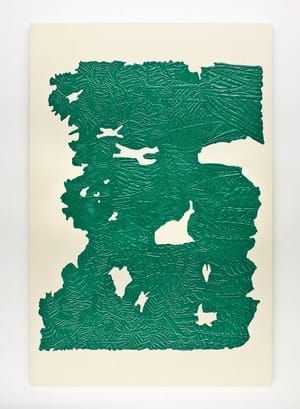 Artwork Title: Untitled (Tropical Forest with Monkeys)