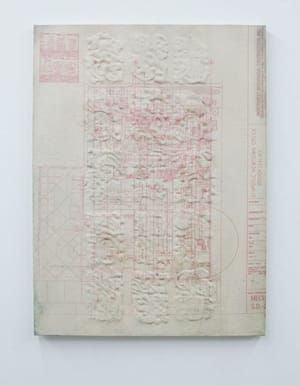 Artwork Title: Untitled (Dresdon Codex, New Town Creek Franchise Plan)