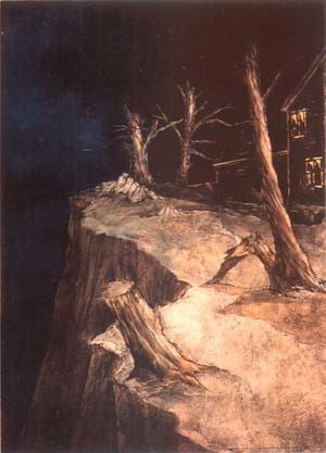 Artwork Title: Dark Precipice