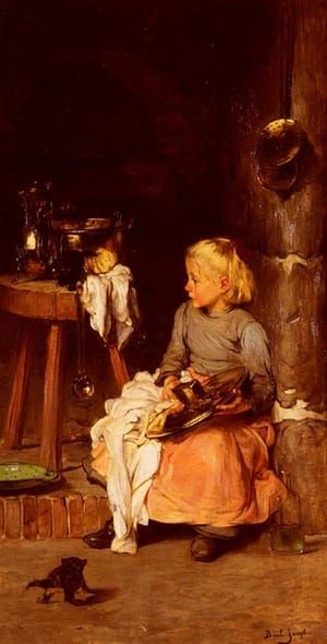 Artwork Title: La Petite Fille Au Chaudron