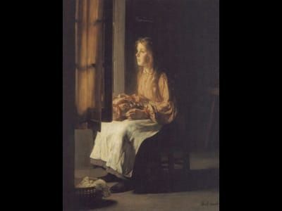 Artwork Title: La Denteliere