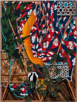 Artwork Title: Entangled In The Tropics