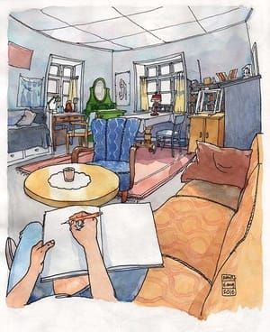 Artwork Title: The Room