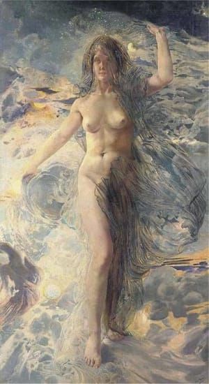 Artwork Title: L'Aurore or L'Aube arrachant les Ténèbres
