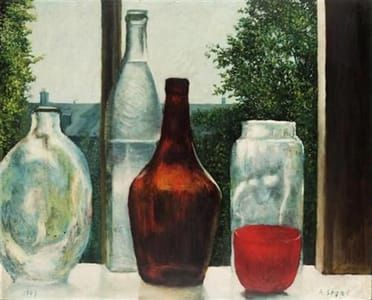 Artwork Title: Still Life with Bottles