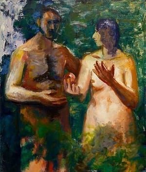 Artwork Title: Adam and Eve