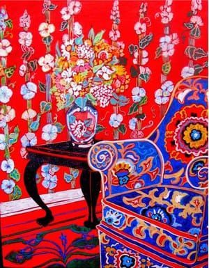 Artwork Title: Suzani Corner