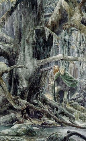 Artwork Title: Searching Fangorn