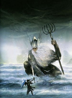Artwork Title: Ulmo, Lord of Waters