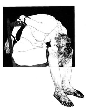 Artwork Title: Gelman bajo la lluvia