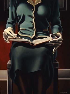 Artwork Title: Perusal