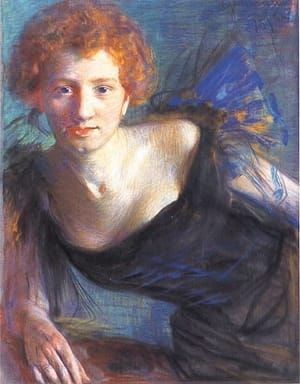 Artwork Title: Portrait of Irena Solska