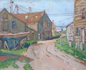 Artwork Title: Road to the Sea, Gloucester