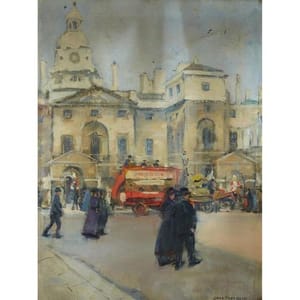 Artwork Title: Whitehall, London