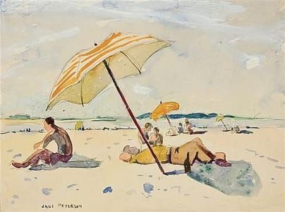 Artwork Title: Napping in the Sun