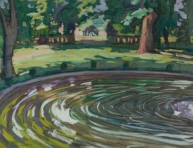 Artwork Title: The Garden Pool