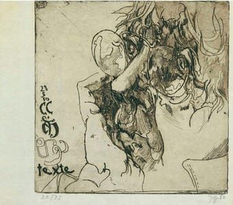 Artwork Title: Ergo-texte (Selbstporträt)