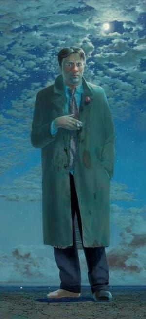 Artwork Title: The Lunar Savant (Portrait of McLean Edwards)