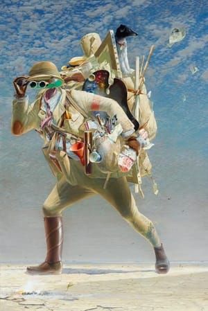 Artwork Title: The Histrionic Wayfarer (after Bosch)