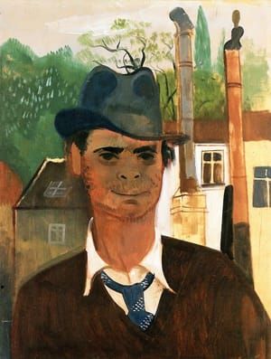 Artwork Title: Self Portrait in a Hat