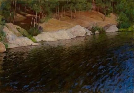 Artwork Title: Taiteilija (The River Bank)