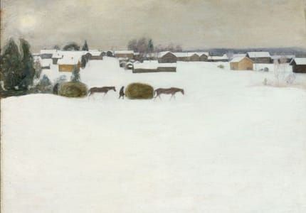 Artwork Title: Load of Hay