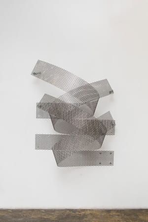 Artwork Title: Expanded Steel Relief #05