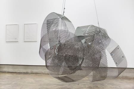 Artwork Title: Expanded Steel Hanging Knot #01