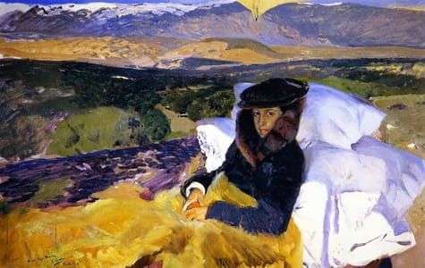 Artwork Title: Maria Convalescing in El Pardo