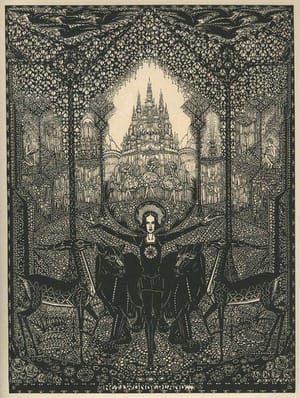 Artwork Title: Illustration for The Sacred Flame: The Fairy-Tale of Stefan Pártos