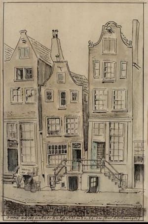 Artwork Title: Oudezijds Achterburgwal 16-18-20