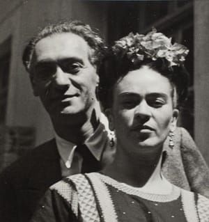 Artwork Title: Nickolas Muray and Frida Kahlo