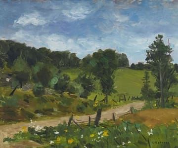 Artwork Title: Country Road, Laurentians