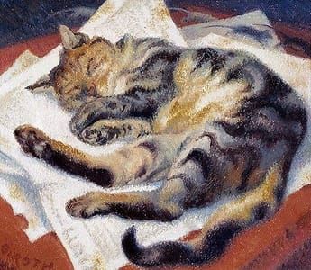 Artwork Title: Dream of a Cat