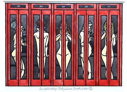 Artwork Title: Telephone Booths