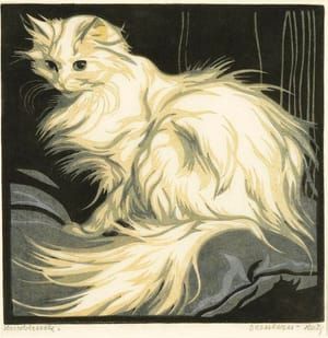 Artwork Title: Angora Cat