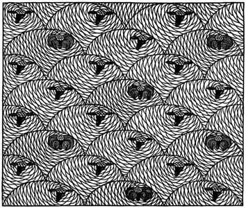 Artwork Title: Resting Sheep II