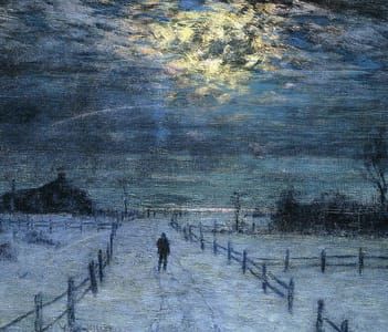 Artwork Title: A Wintry Walk