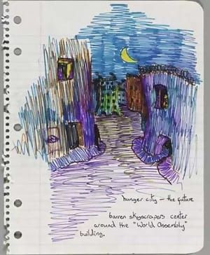 Artwork Title: Study Hunger City - The Future